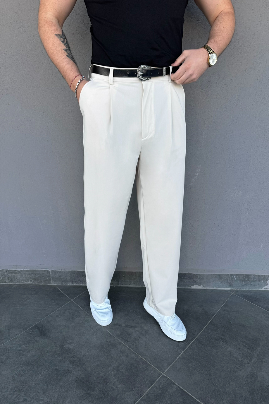 TAŞ İTHAL KUMAŞ ÖZEL ÜRETİM BAGGY PANTALON