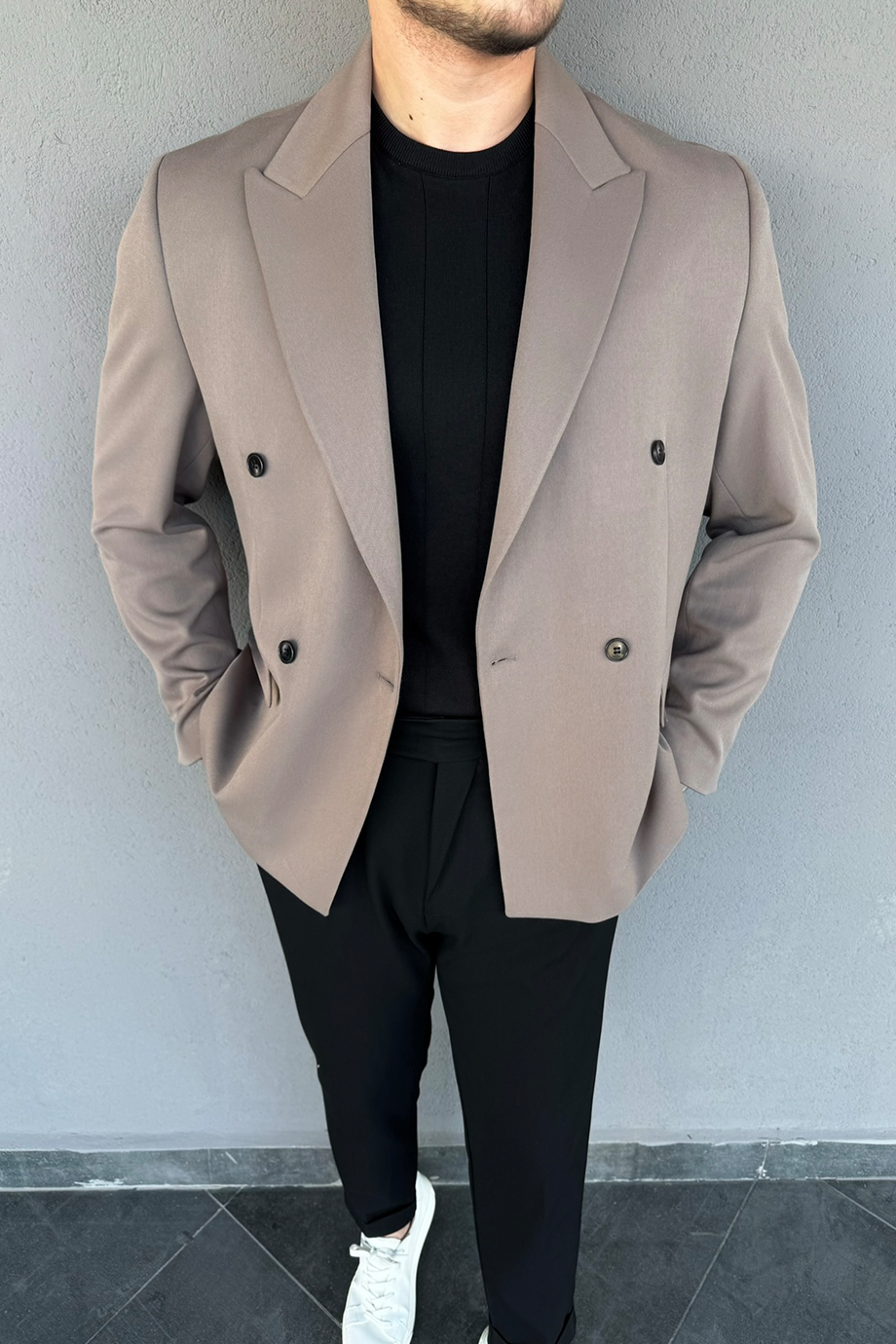 VİZON PREMİUM KRUVAZE CEKET