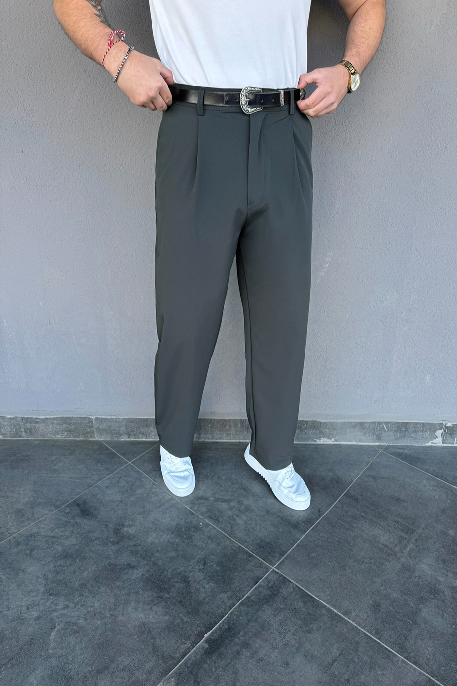 ZÜMRÜT İTHAL KUMAŞ ÖZEL ÜRETİM BAGGY PANTALON