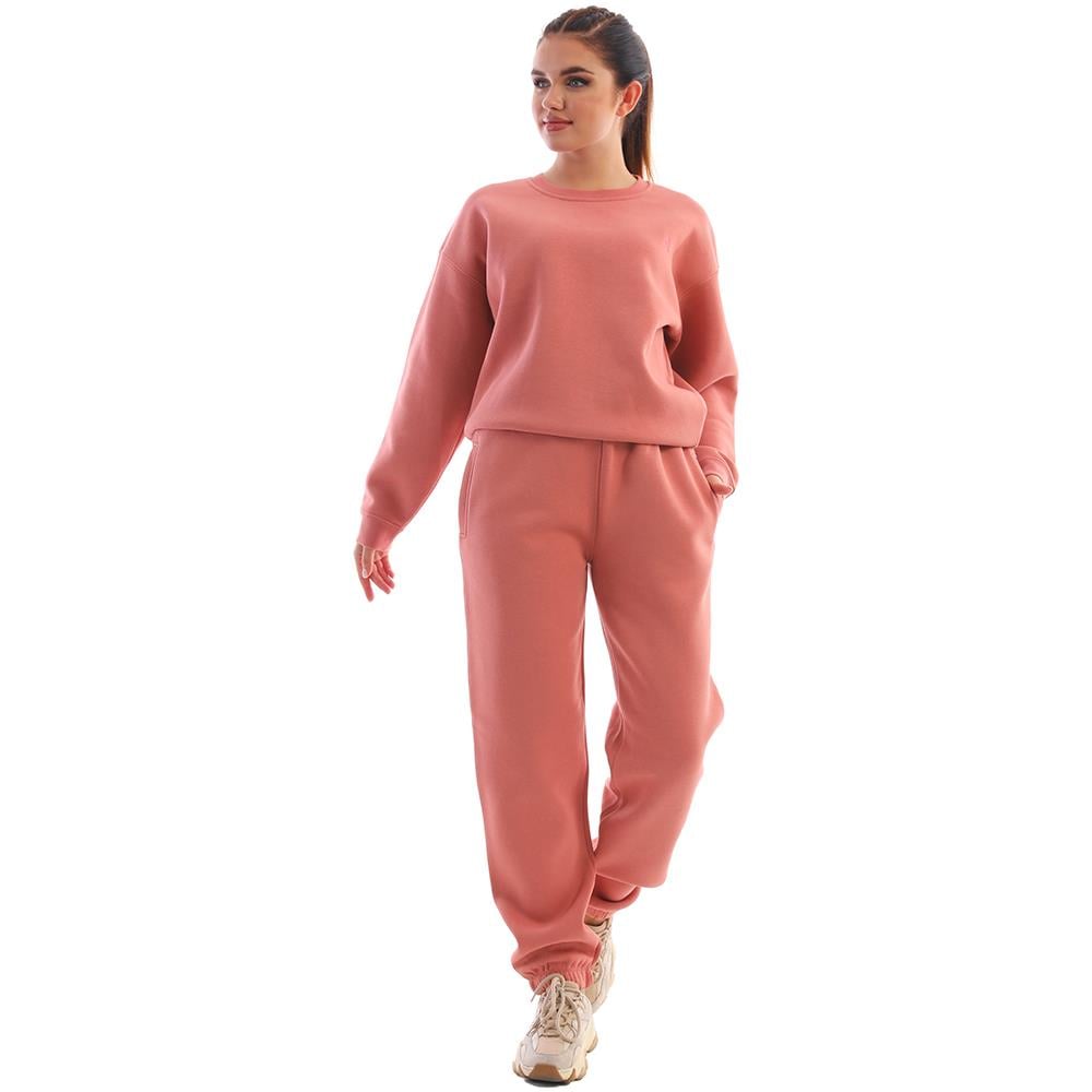 Edelle Kiremit Oversize Kadın Eşofman Takımı