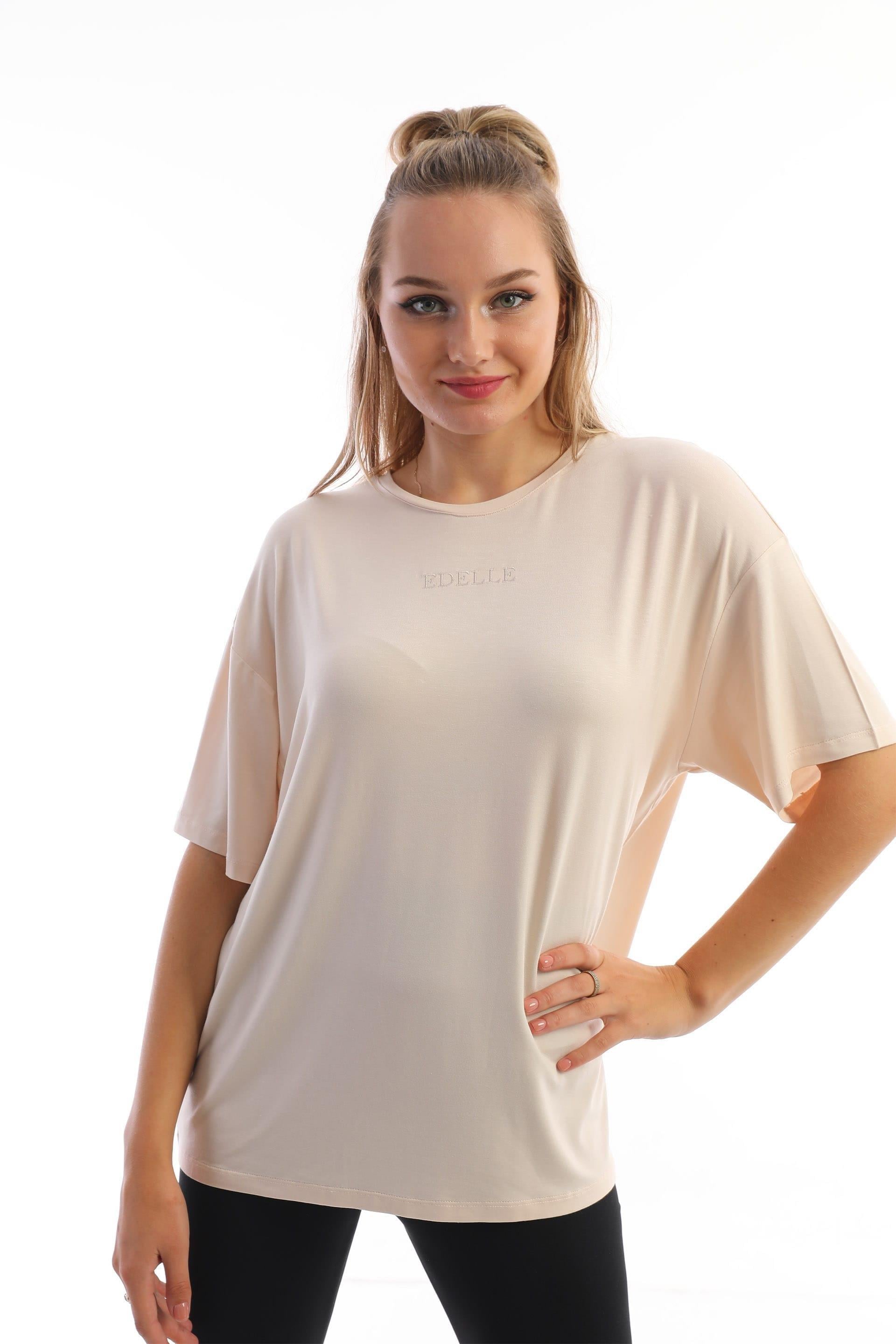 Oversize Kadın Tişört-90-ttt