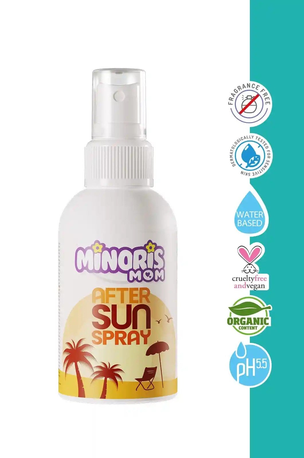 Minoris Mom Organik After Sun Sprey & Güneş Sonrası Sprey 100 ml