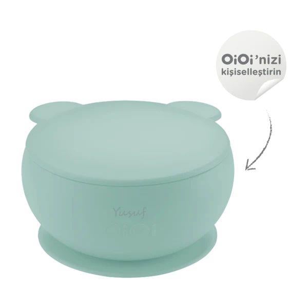 OiOi - Vakumlu Kapaklı Kase  River Green