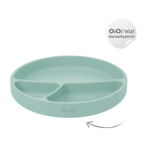 OiOi - Vakumlu Mama Tabağı Porsiyon  River Green