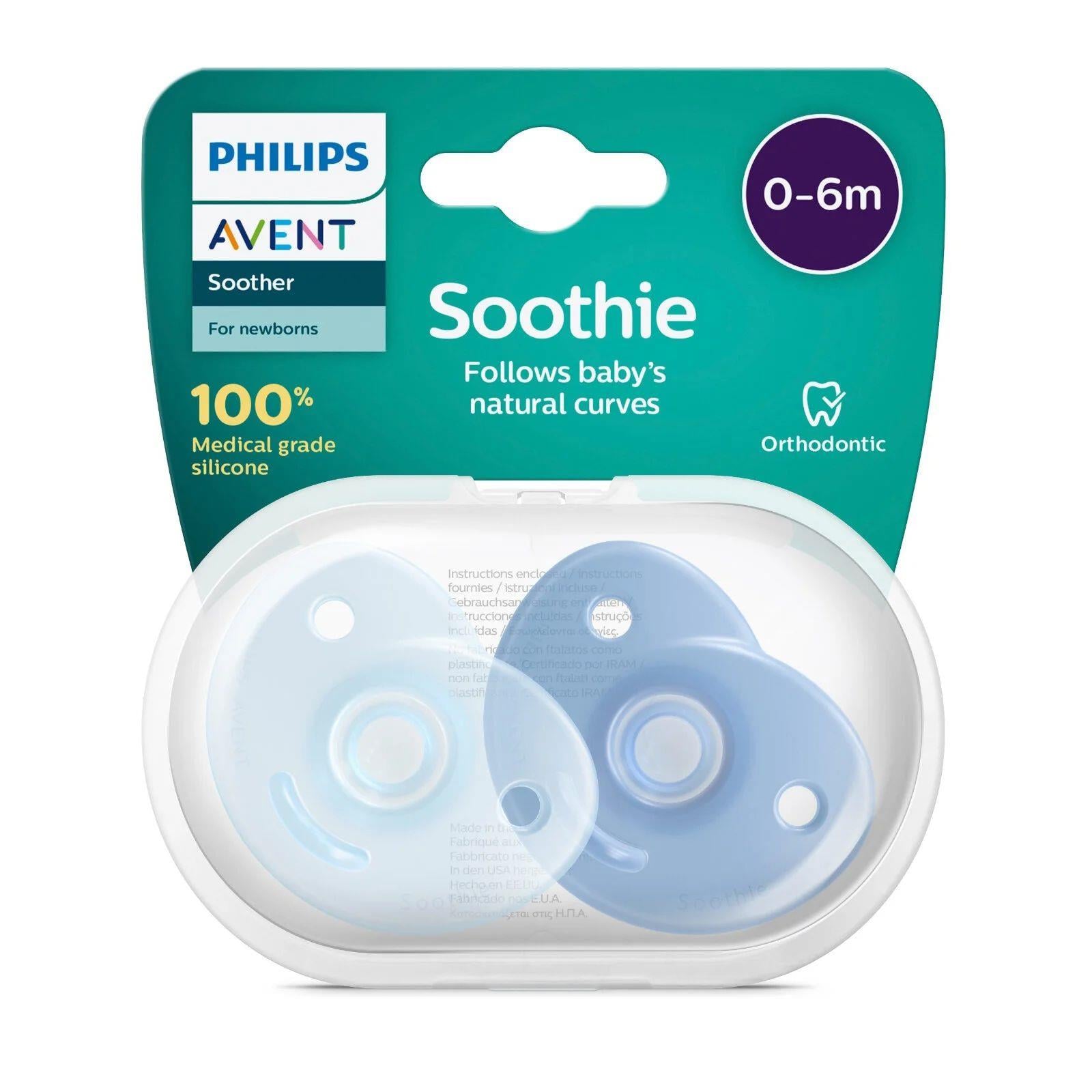 Soothie Emzik 0-6ay Mavi ikili
