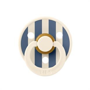  Bibs Studio Colour Block Anatomik Emzik-Ivory/Steel Blue