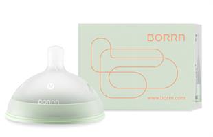 BORRN Antikolik Silikon Biberon Emziği Orta Akışlı 3-6 Ay Yeşil