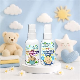 Minoris Baby 4'lü Paket Pişik Önleyici Sprey ve Nemlendirici 
