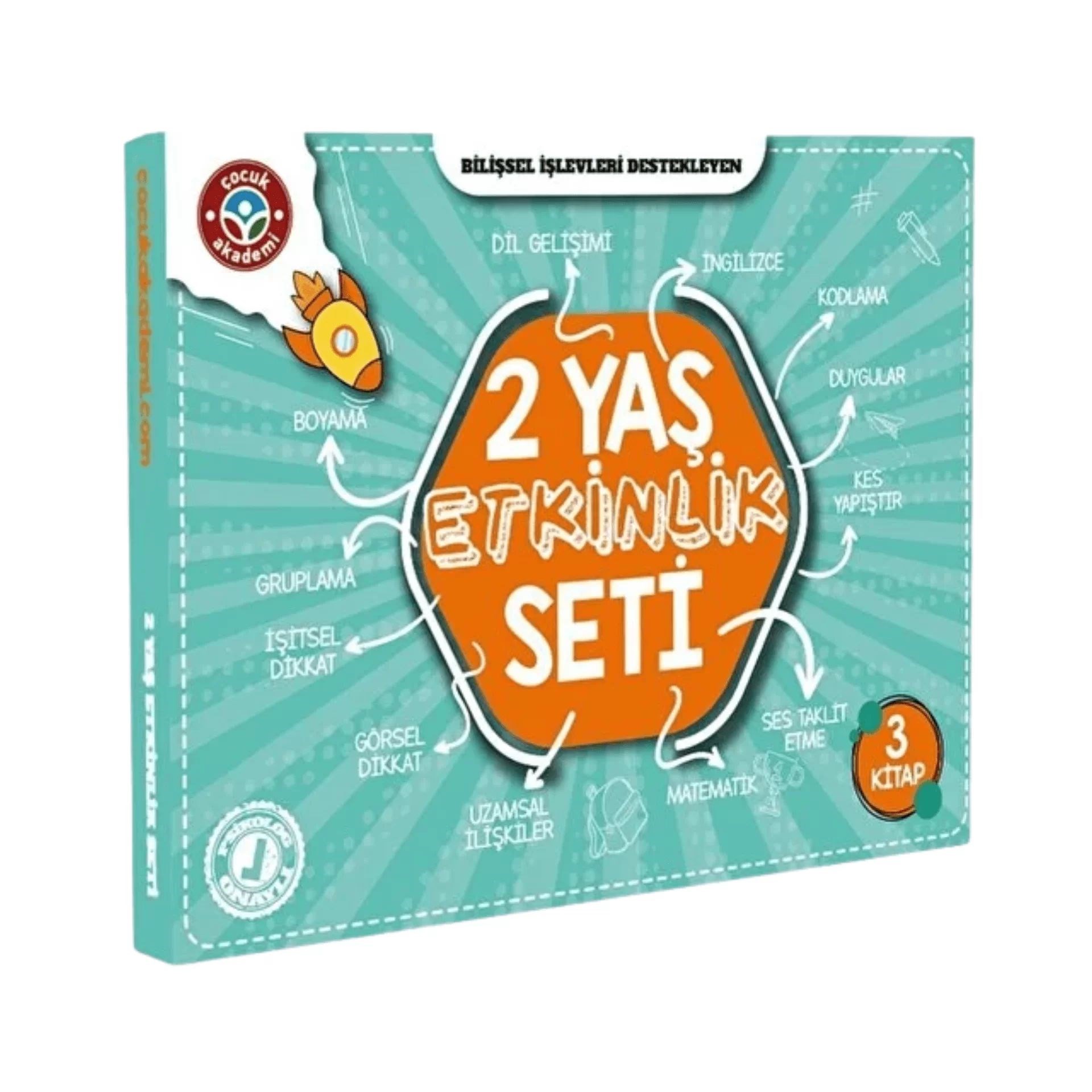 Çocuk Akademi 2 yaş etkinlik seti  