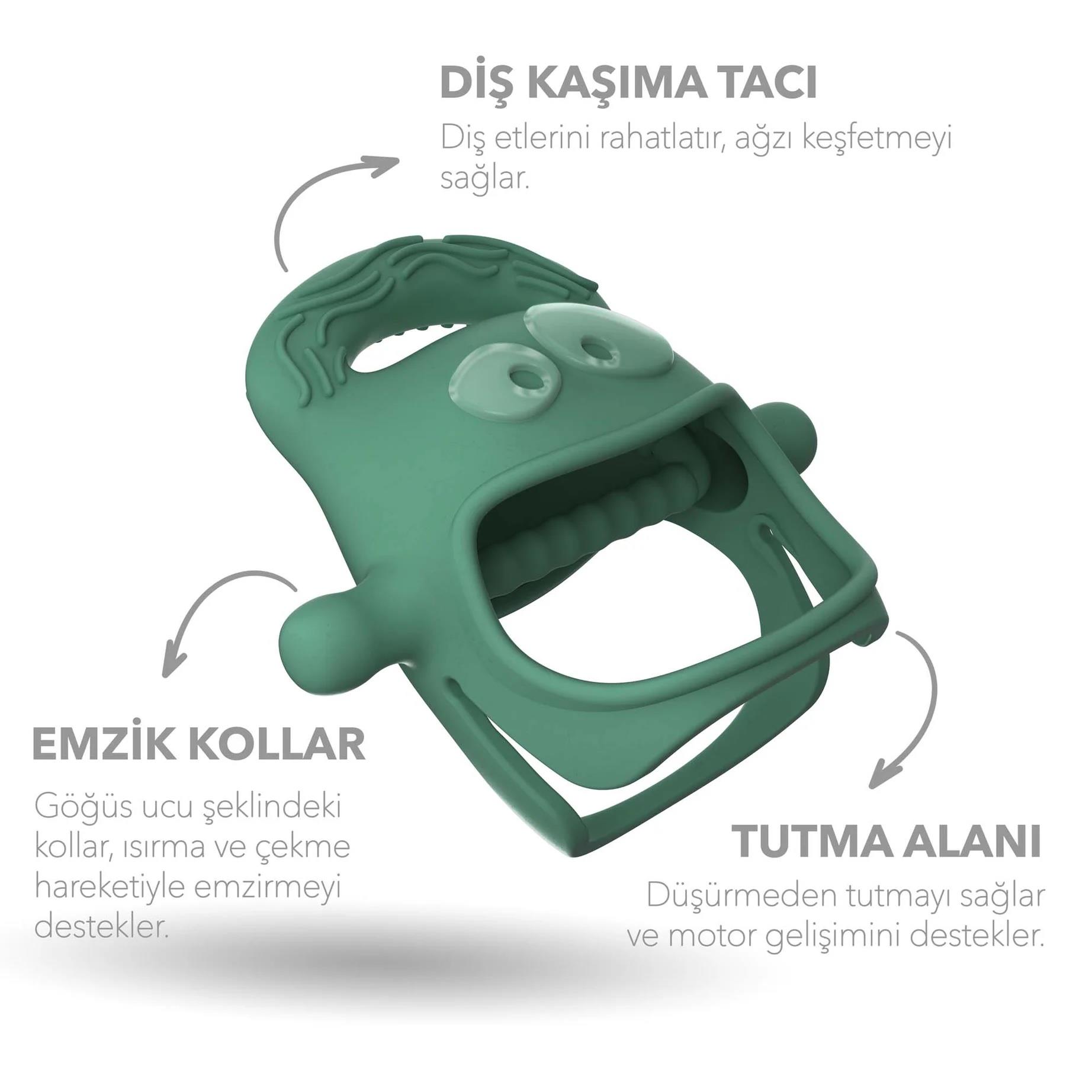 MOCHi - Diş Kaşıyıcı Yeşil