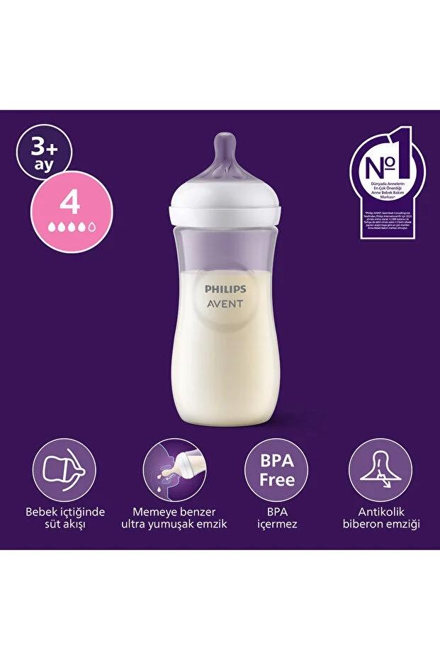 Philips Avent SCY906/01 Natural Response Pp Biberon 6Ay+ 330ml