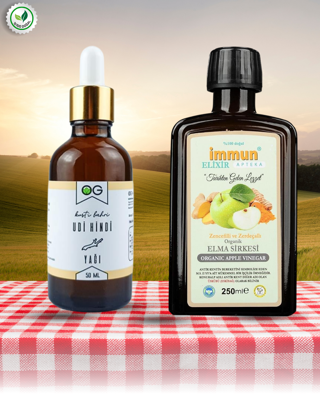 udi hindi yağı - eliksir set