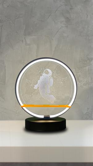 Dekoratif Masa Lambası - Astronot Adam