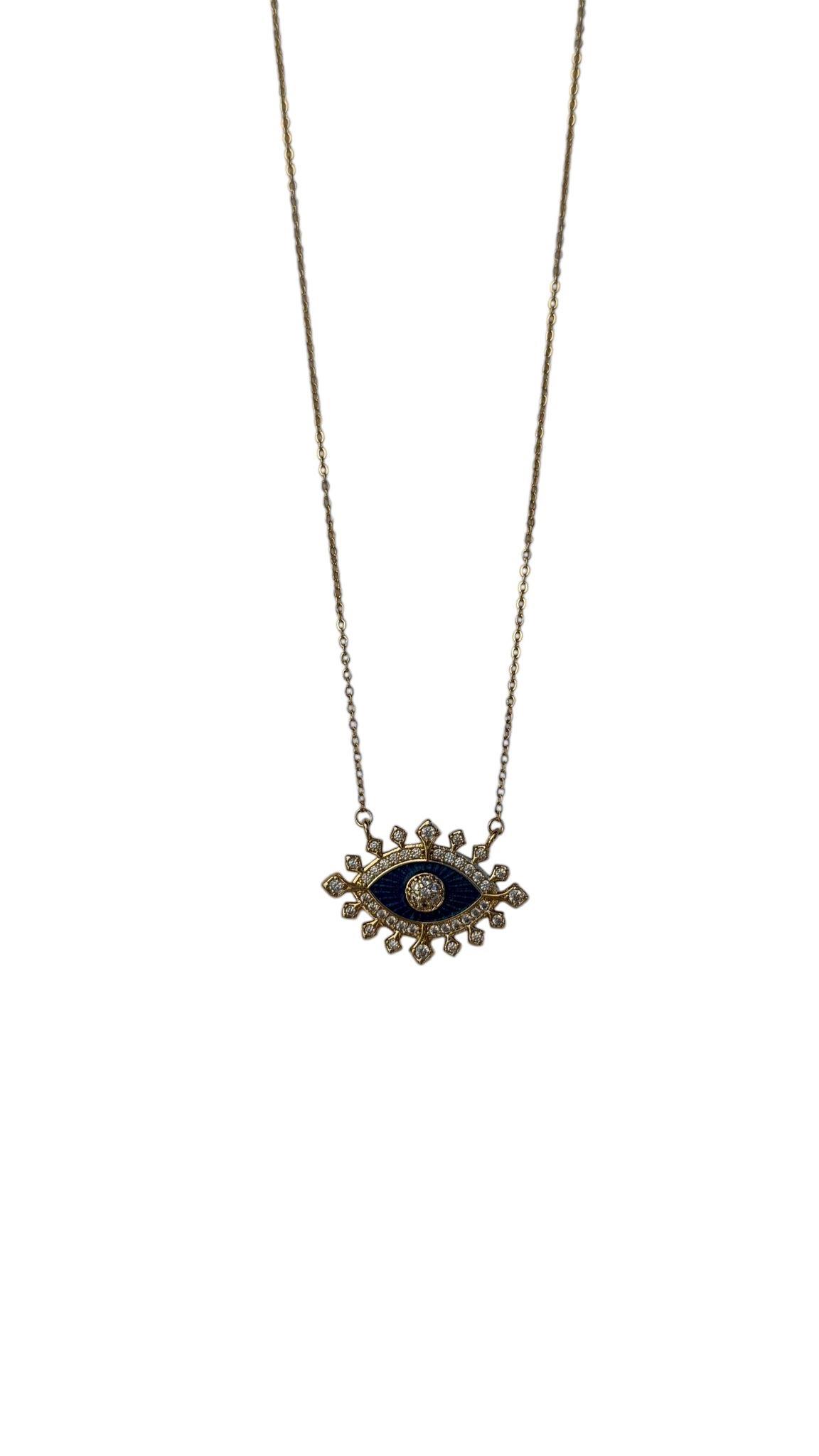 GOLD ELEGANT EYE KOLYE