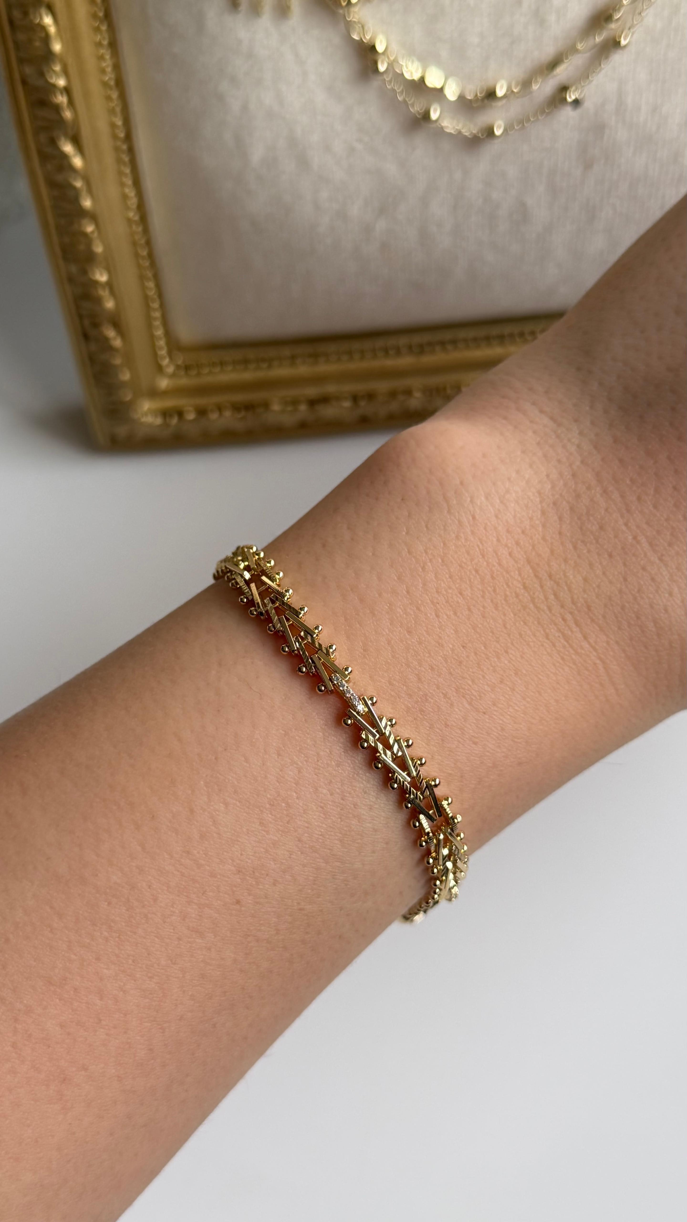 GOLD MINIMAL CHAIN BİLEKLİK