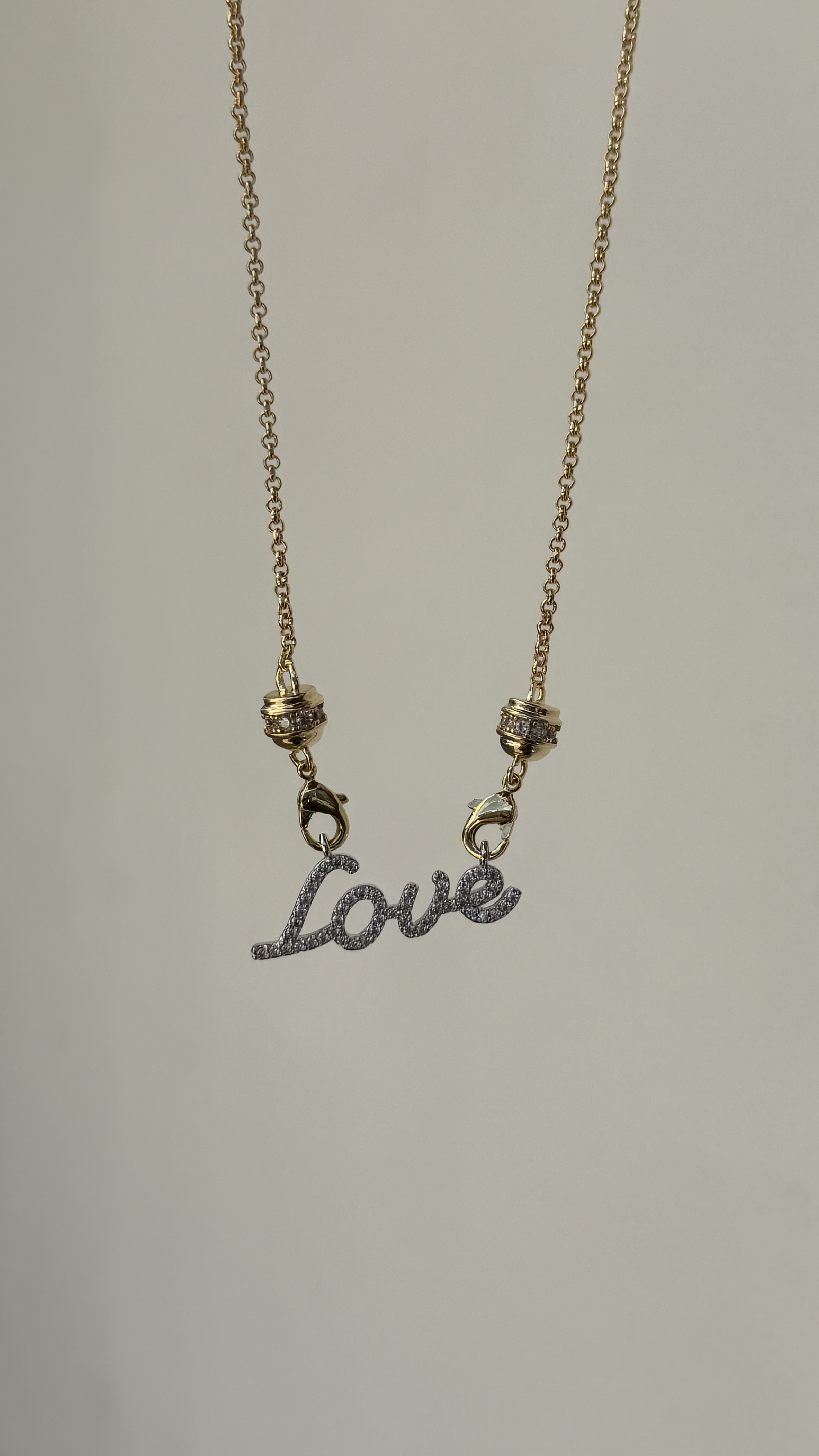 GOLD PURE LOVE KOLYE 