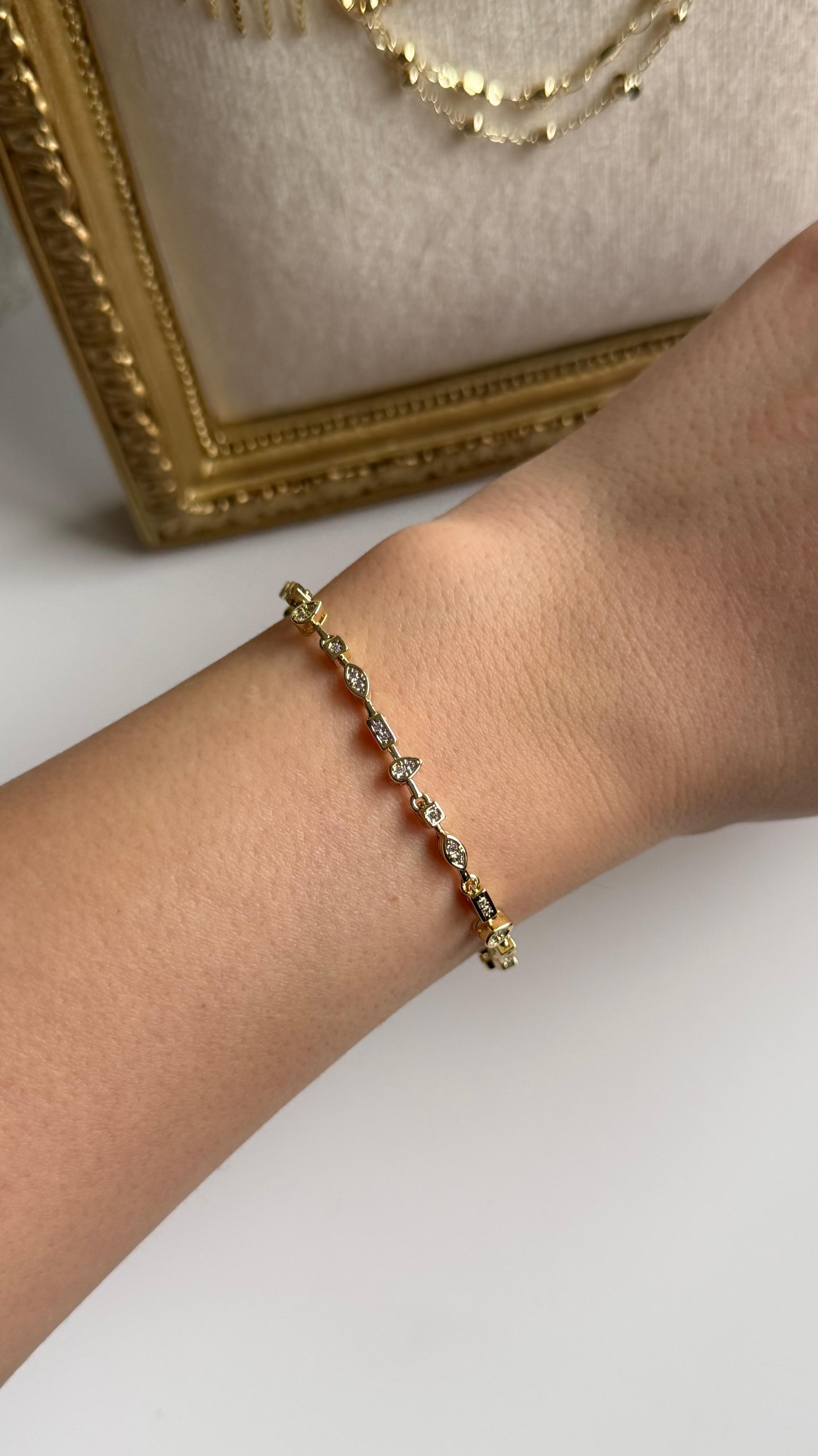 GOLD SLIM CHAIN BİLEKLİK