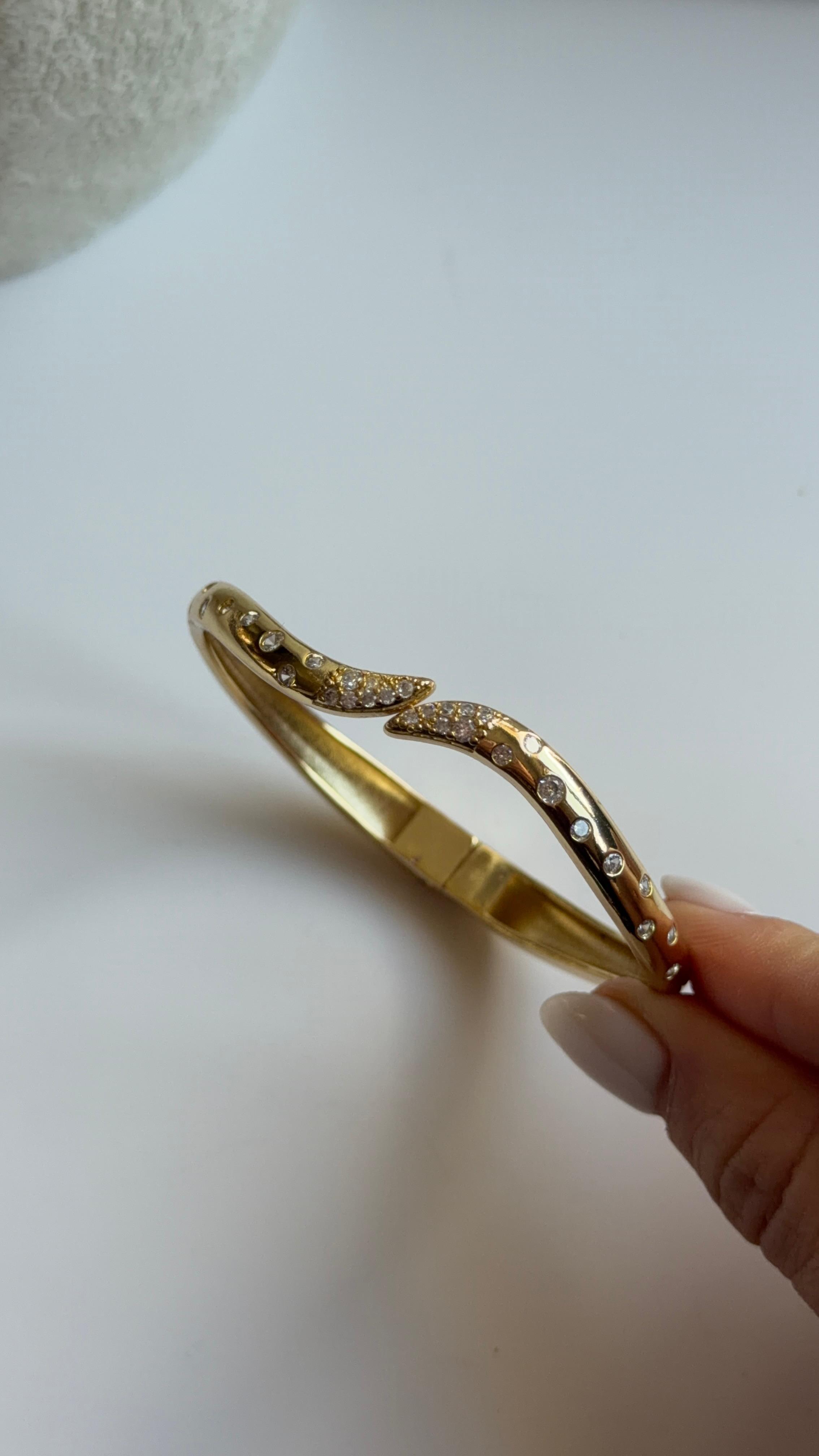 GOLD WAVE CUFF BİLEKLİK