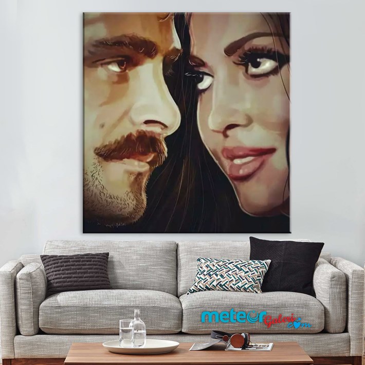 Al Yazmalım Kanvas Tablo