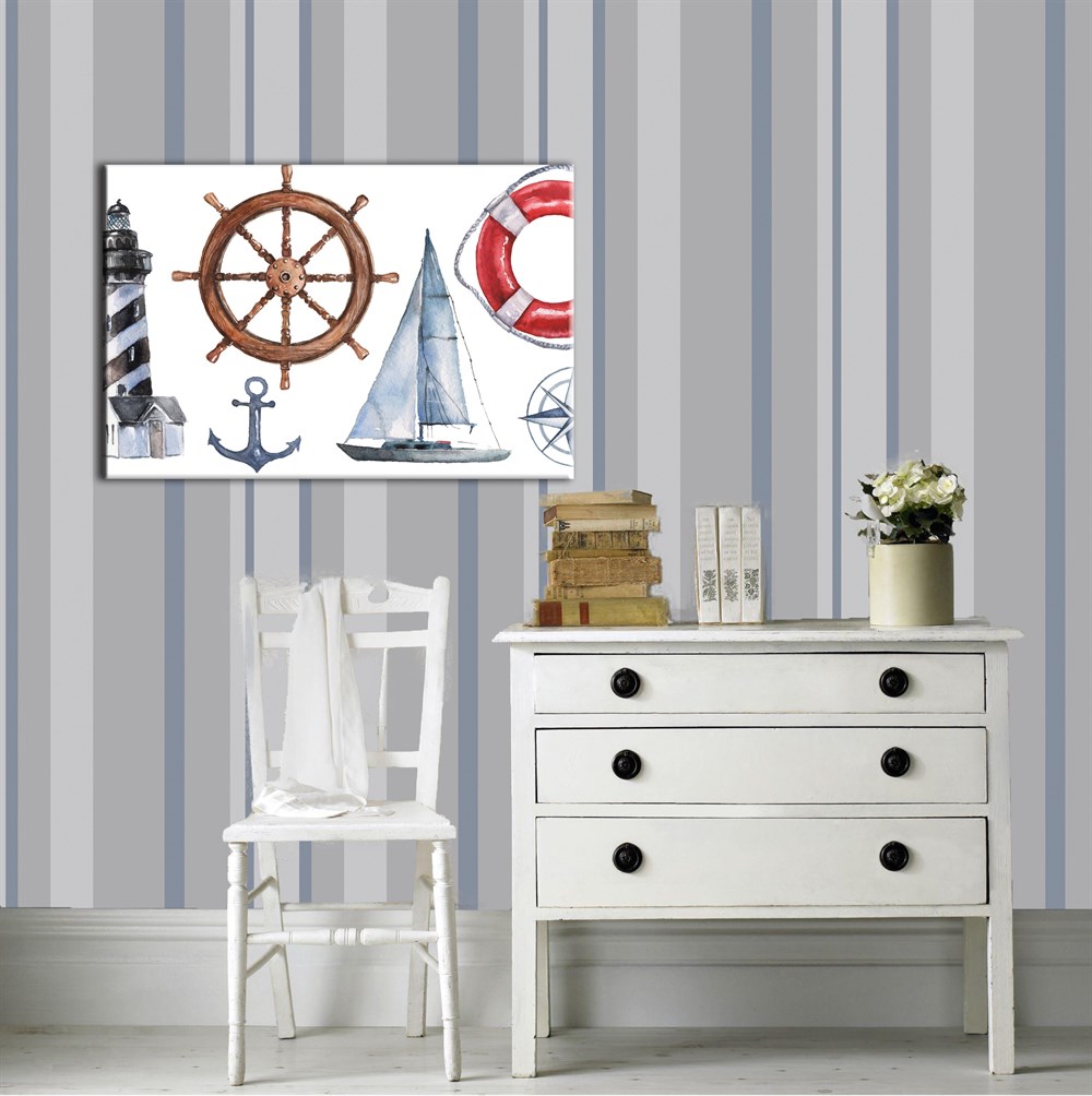 Denizci Kanvas Tablosu