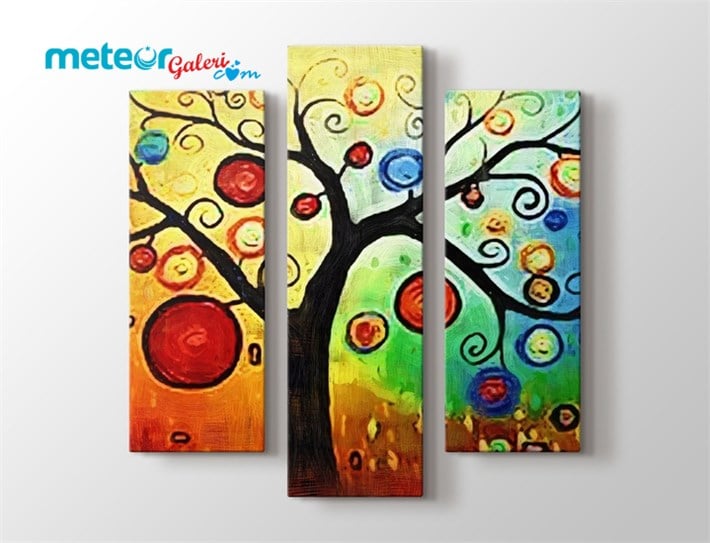 Ağaç Dallarında Sallanan Renkler