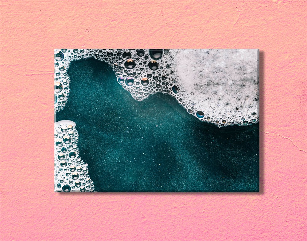 Köpüklü Deniz Kanvas Tablo