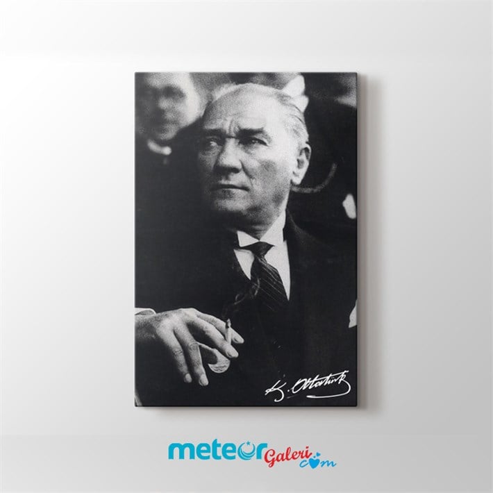 Atatürk Kanvas Tablosu