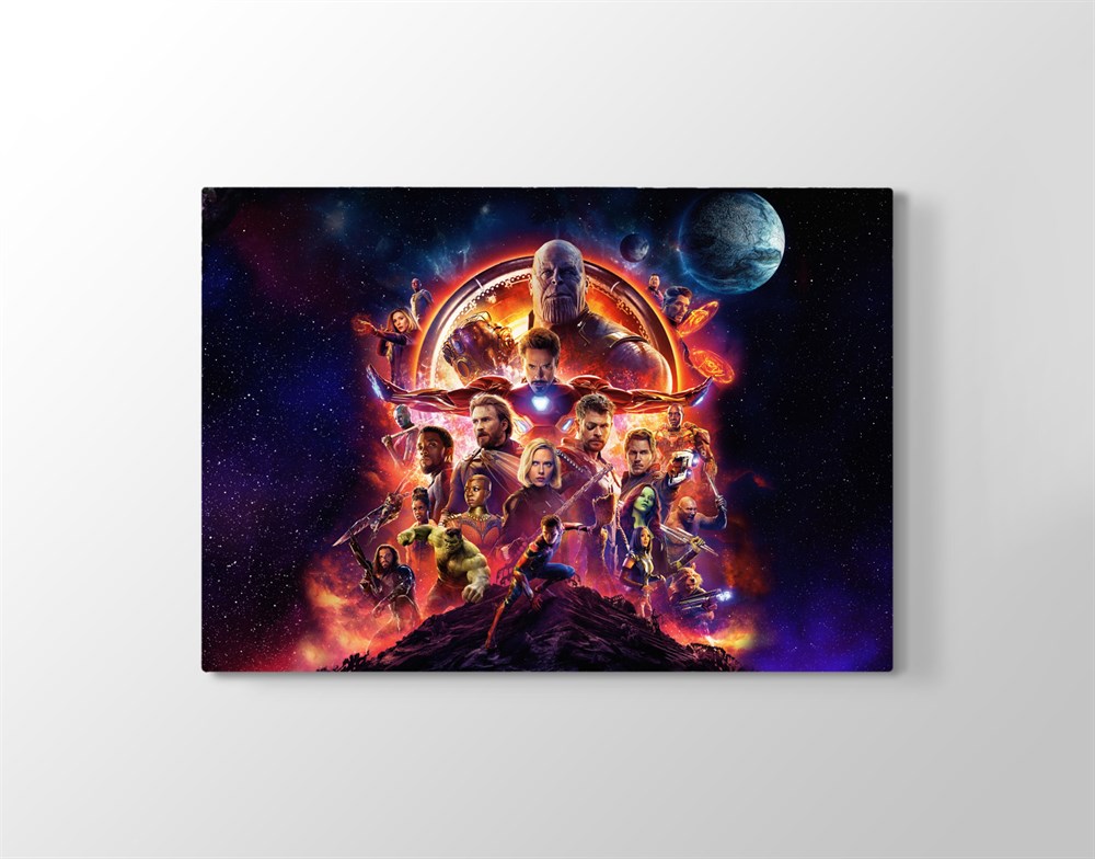 Avengers Dekoratif Kanvas Tablosu