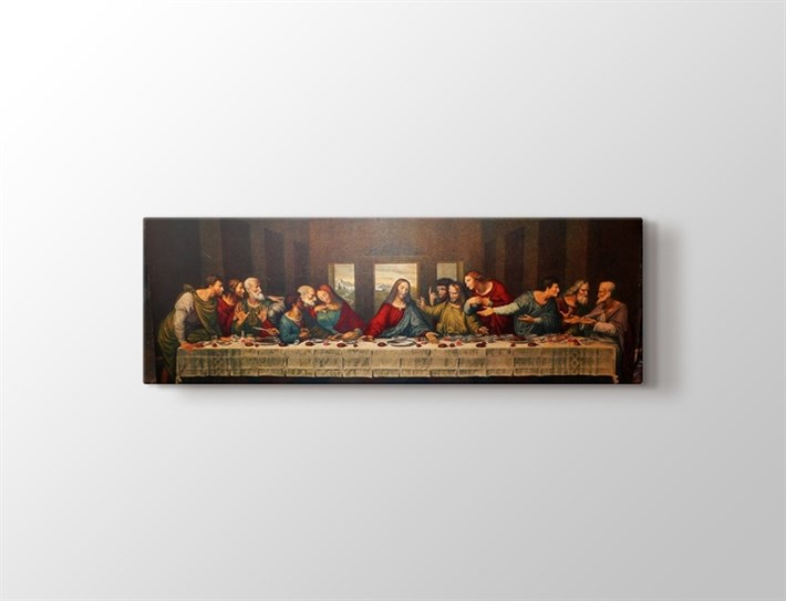 Da Vinci Son Akşam Yemeği Kanvas Tablo