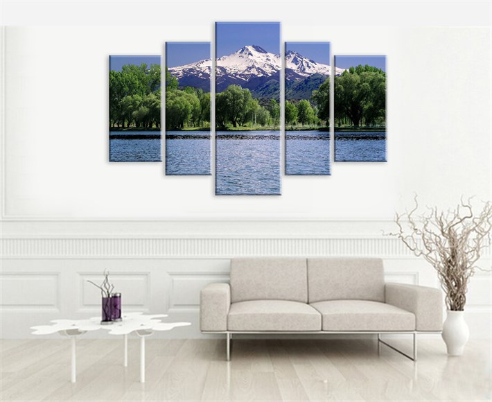 Erciyes Dağı Kanvas Tablo