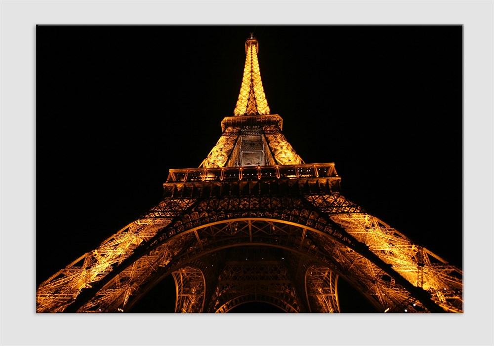 Eyfel Kulesi Dekoratif Kanvas Tablo