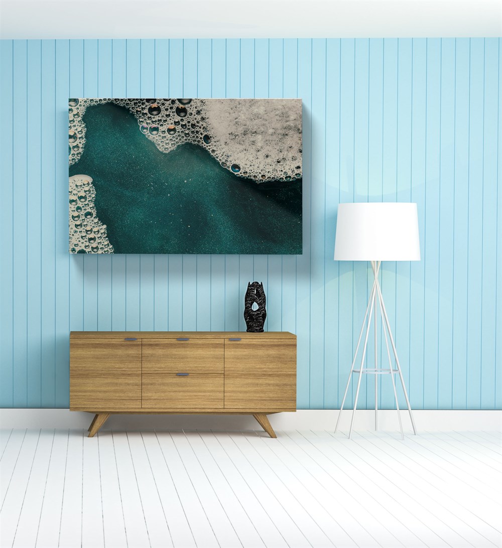 Köpüklü Deniz Kanvas Tablo