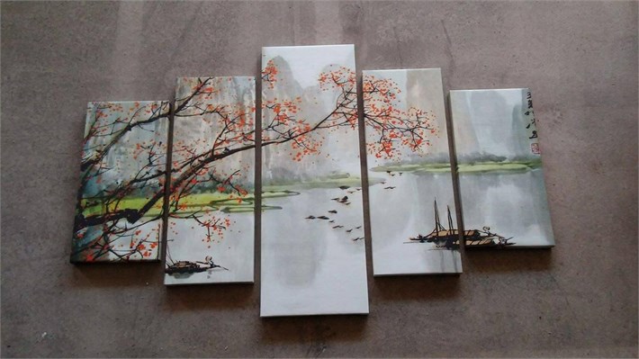 Manzaralı Kanvas Tablo