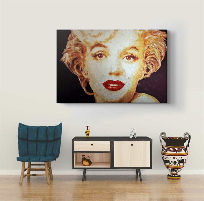 Marilyn Monroe Kanvas Tablo