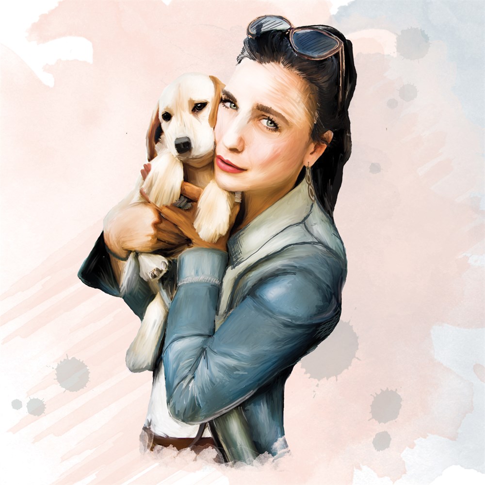 Şevval Sam Hayvan Sevgisi Kanvas Tablo