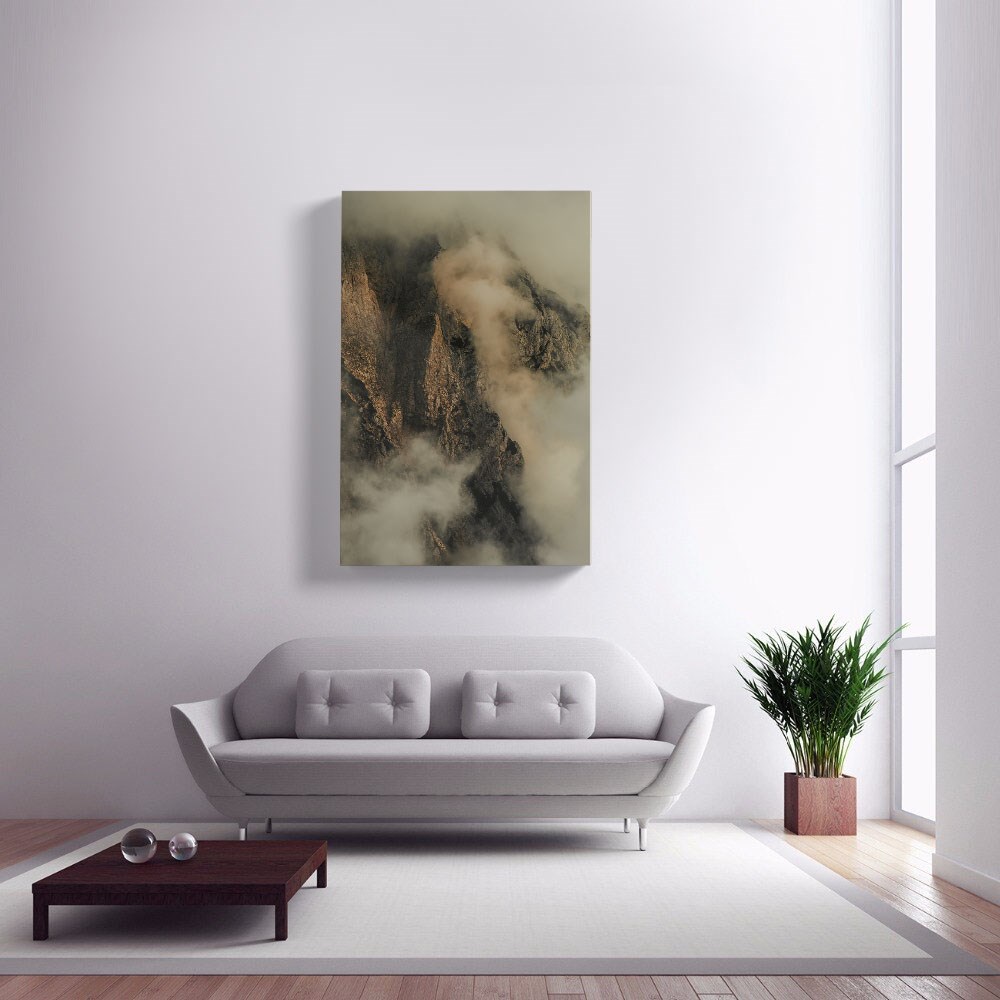 Sisli Dağ Kanvas Tablo