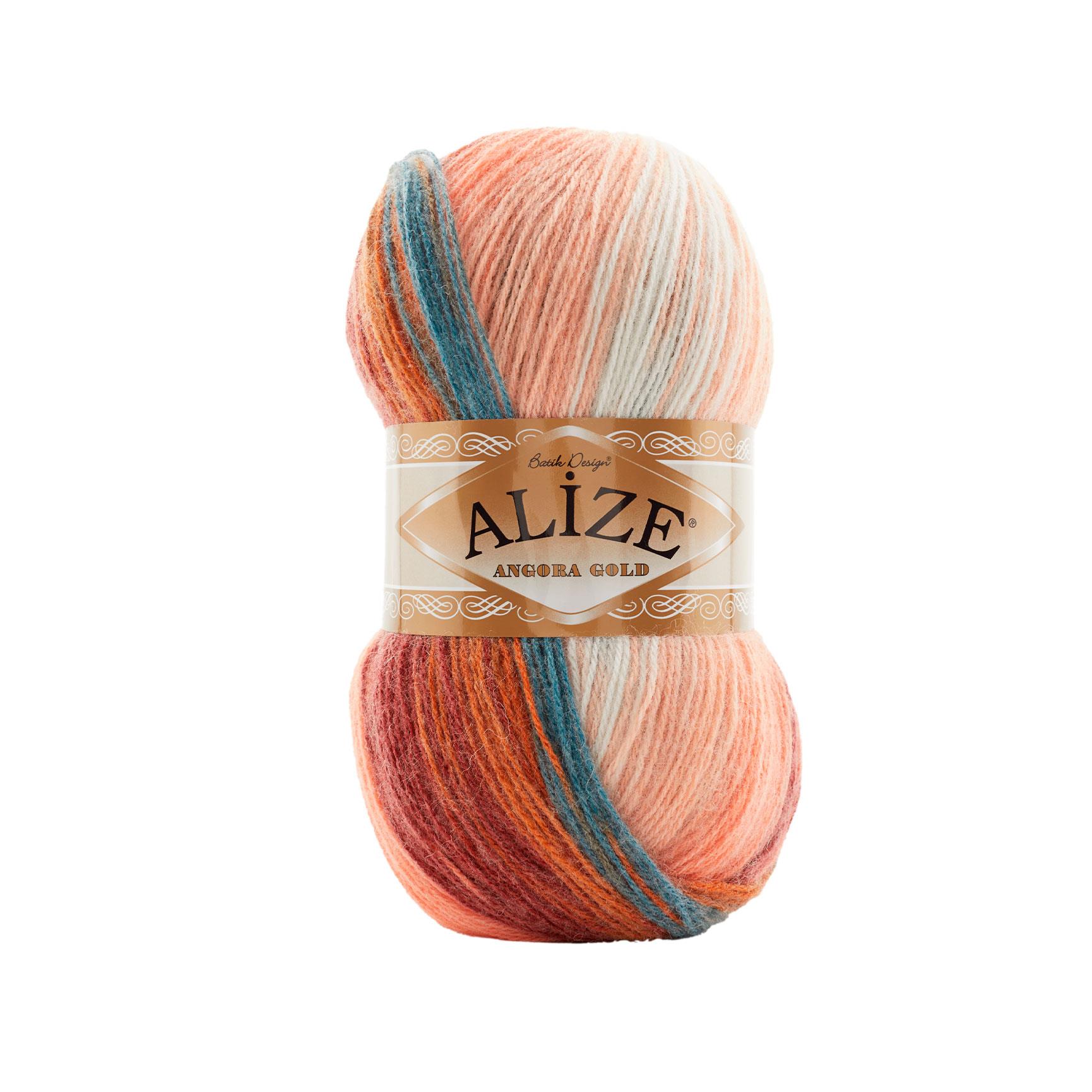 Alize Angora Gold Batik El Örgü İpliği 8023 Batik  - 1 ADET