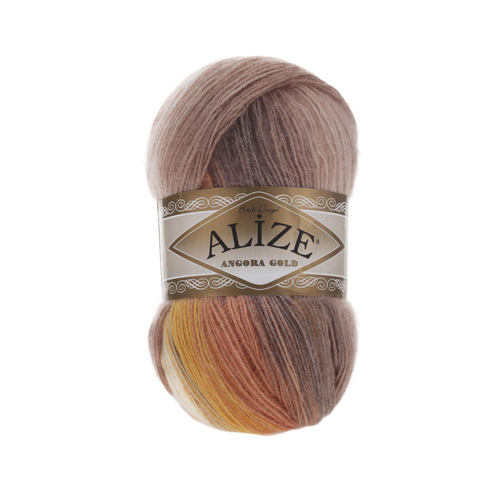 Alize Angora Gold Batik El Örgü İpliği 4741 Batik  - 1 ADET