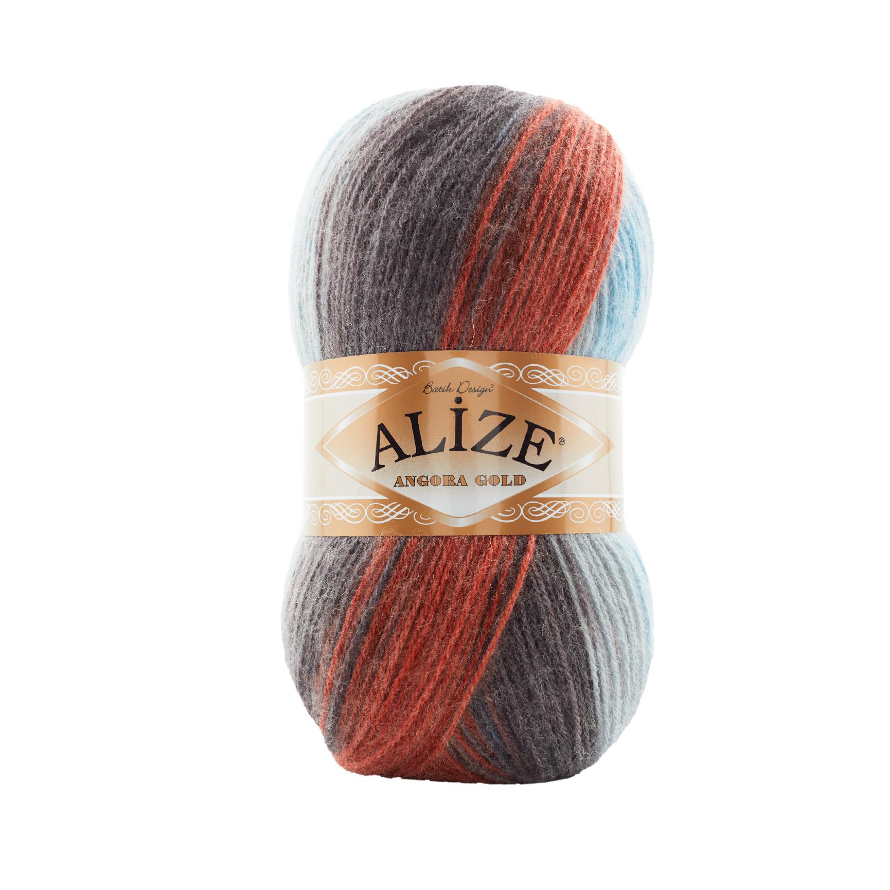 Alize Angora Gold Batik El Örgü İpliği 7922 Batik  - 1 ADET
