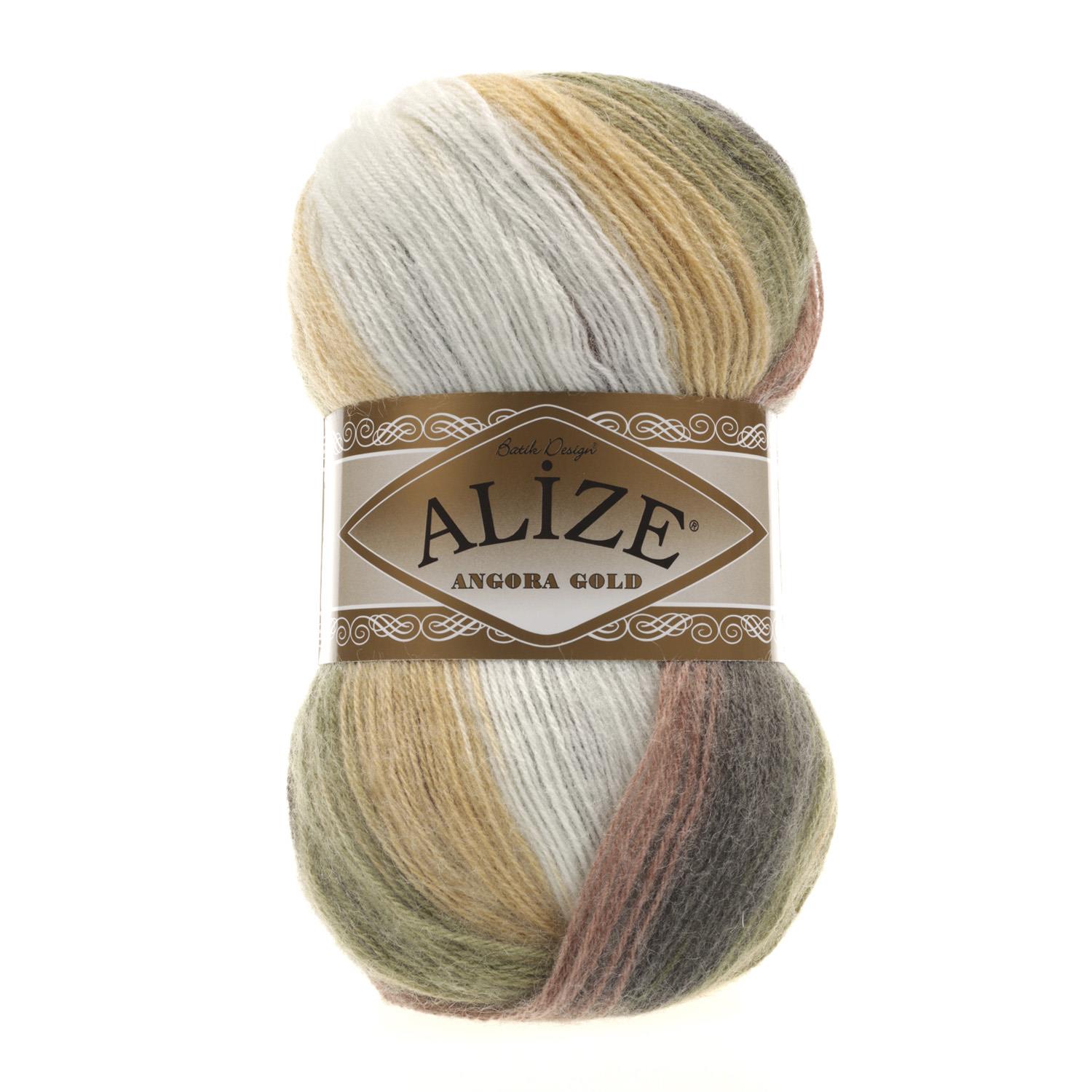 Alize Angora Gold Batik El Örgü İpliği 1893 Batik  - 1 ADET