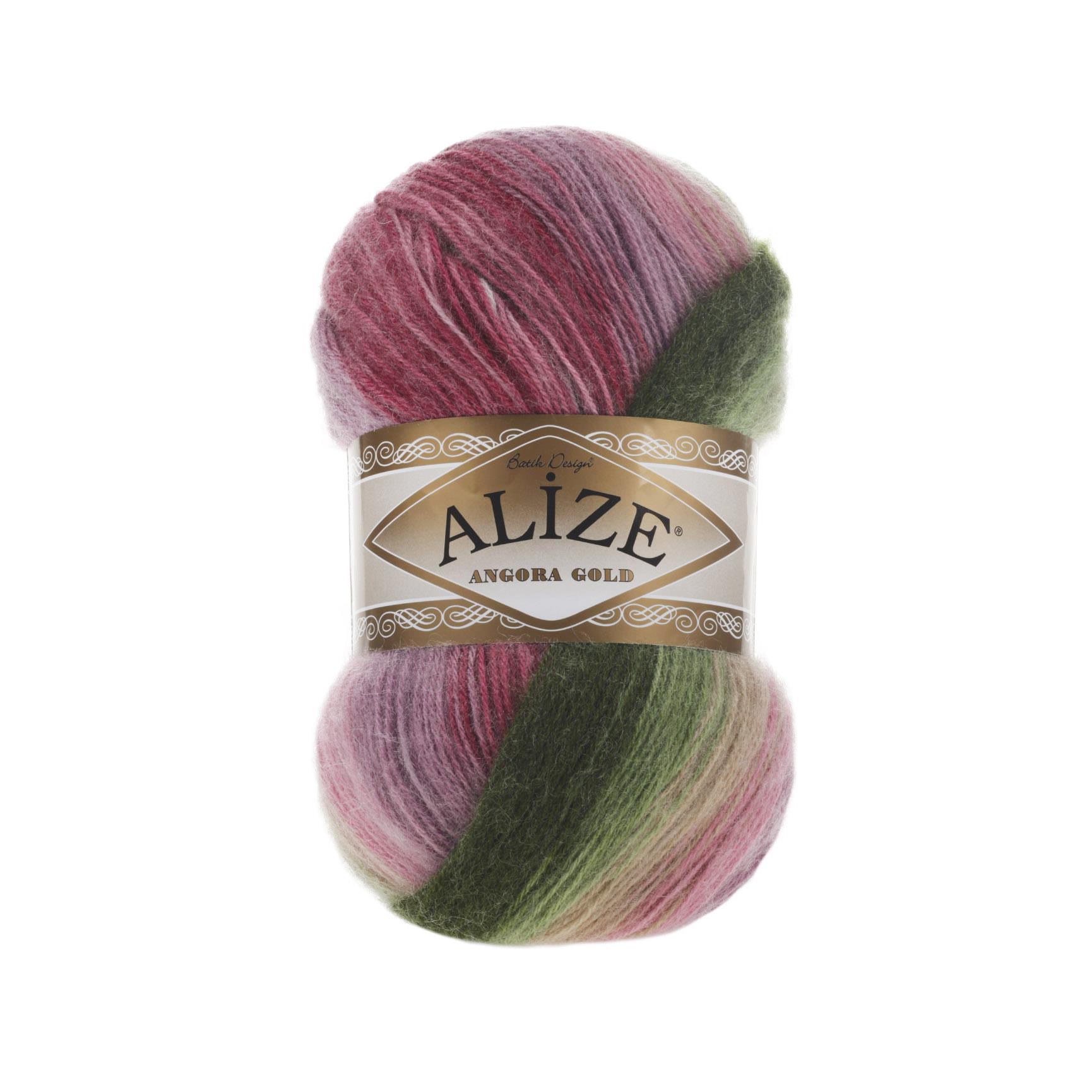 Alize Angora Gold Batik El Örgü İpliği 2527 Batik  - 1 ADET