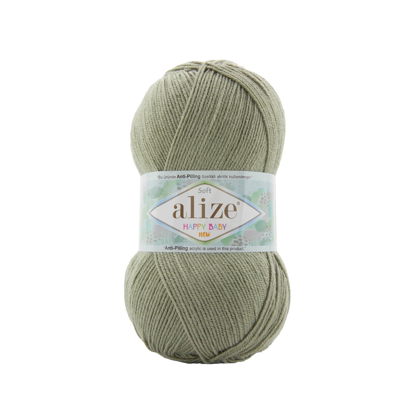 Alize Happy Baby New El Örgü İpliği 138 Yeşil - 1 ADET