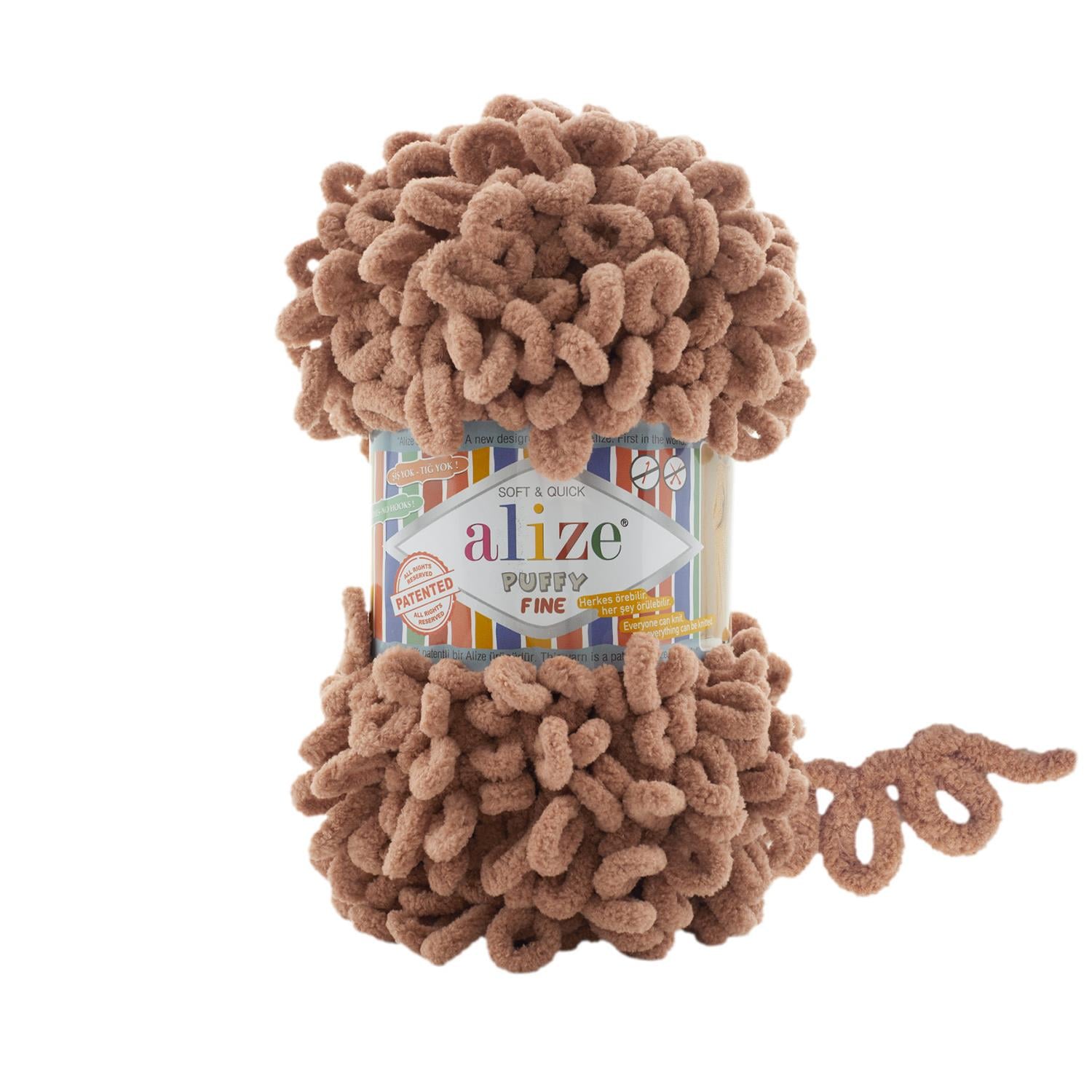 Alize Puffy Fine 261 Sütlü Kahve