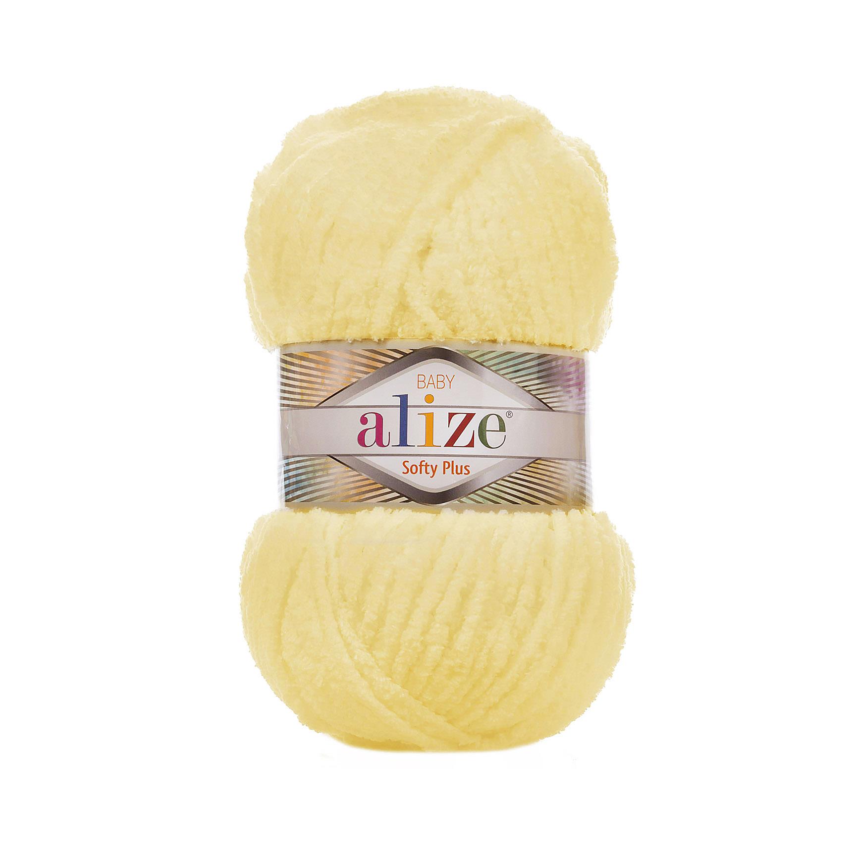 Alize Softy Plus El Örgü İpliği 13 Sarı  - 1 ADET