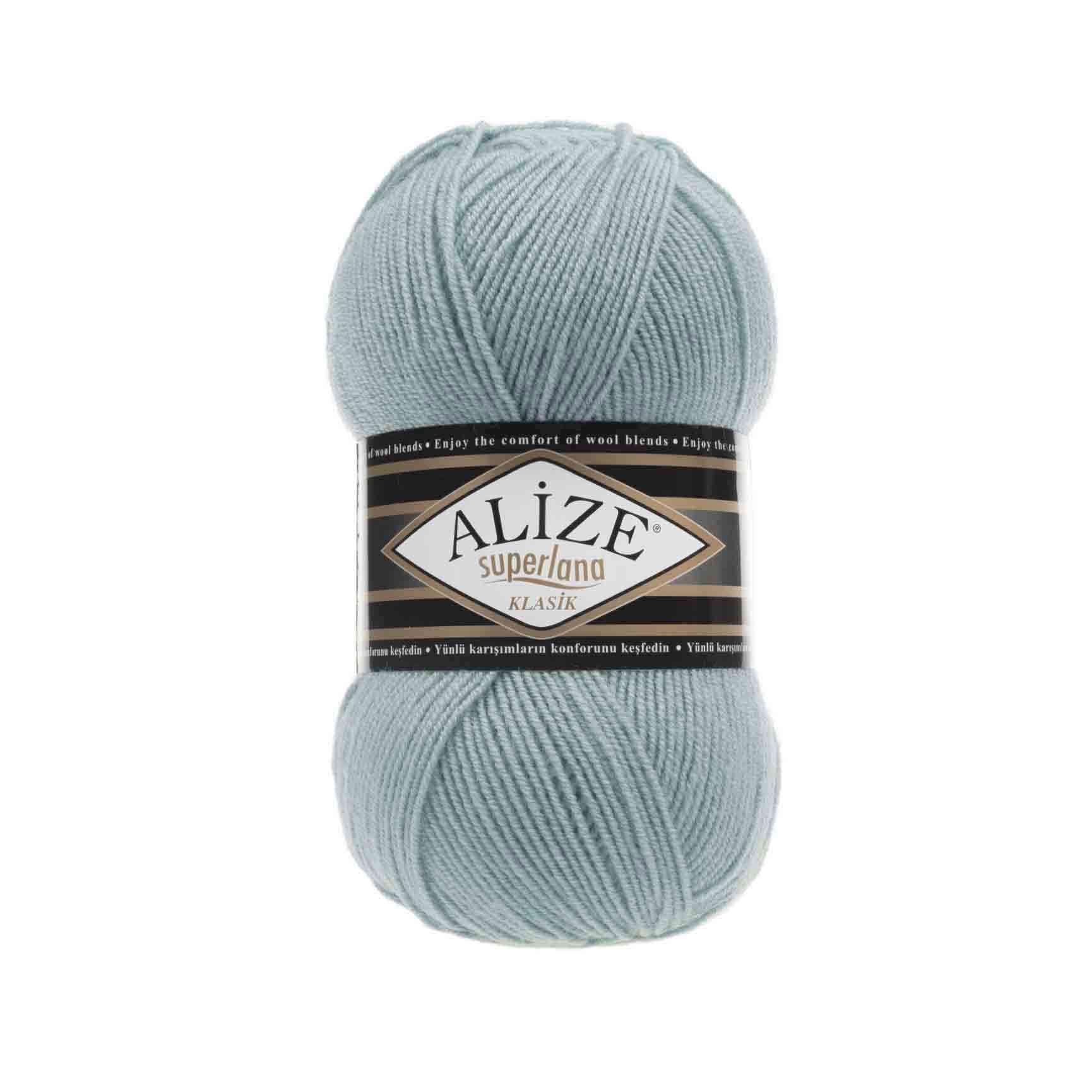 Alize Superlana Klasik El Örgü İpliği 463 Mint  - 1 ADET