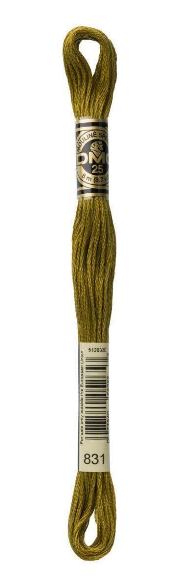 DMC Muline İp 831 Yeşil 