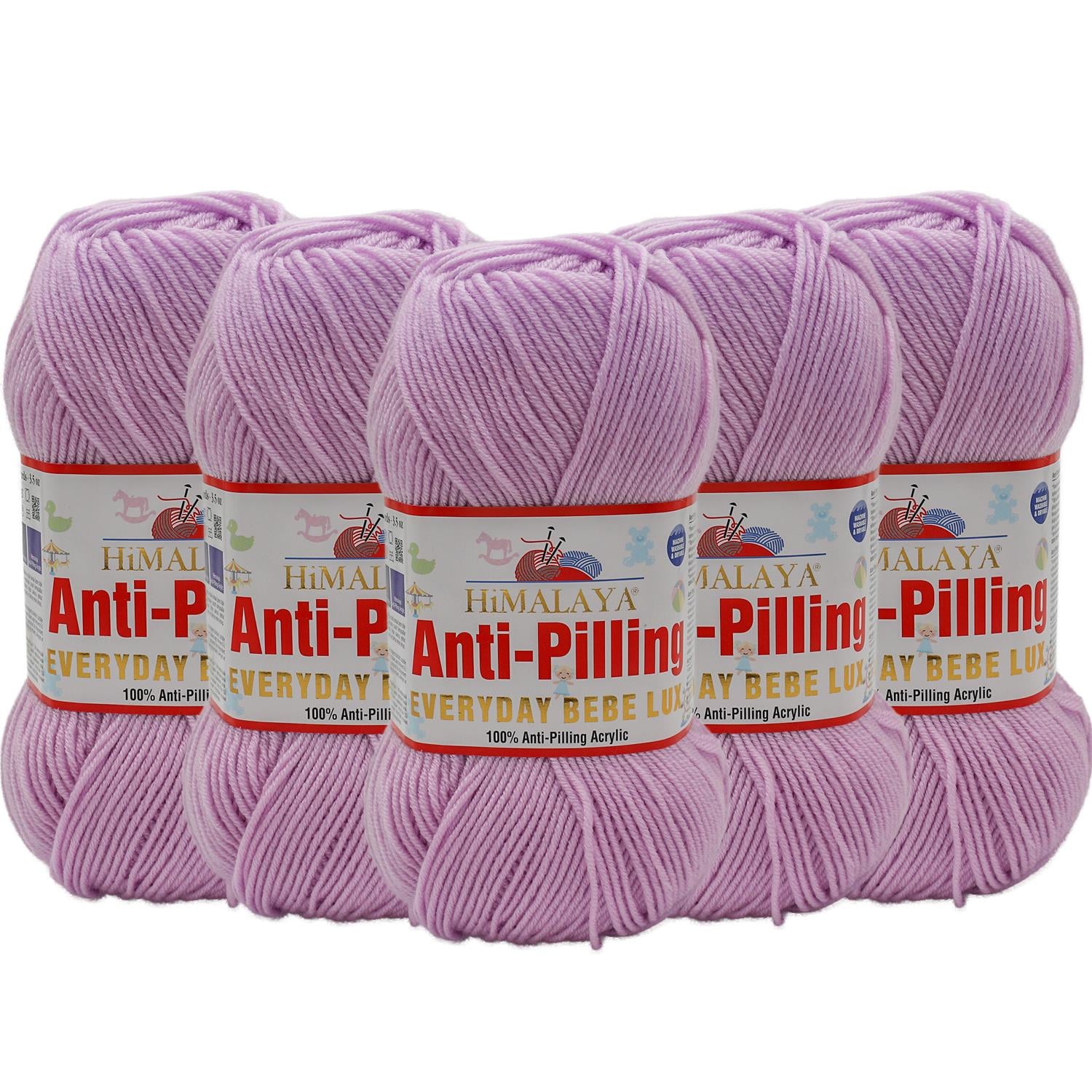 Himalaya Anti Pilling Everyday Bebelux 70408 Lila    5 Adet