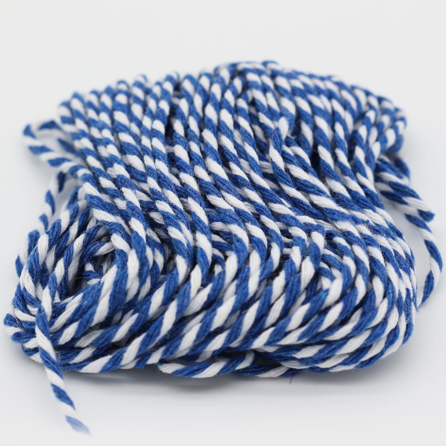 Marteniçka Paketleme İpi 2mm 10mt Mavi Beyaz