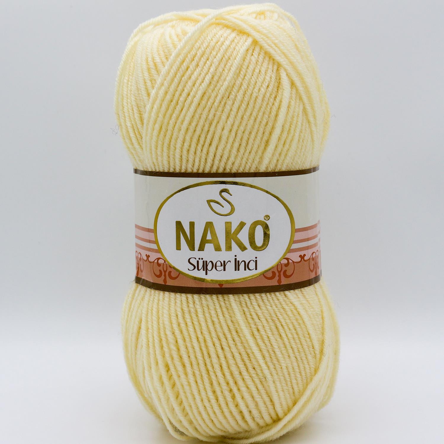 Nako Süper İnci/256 Krem/