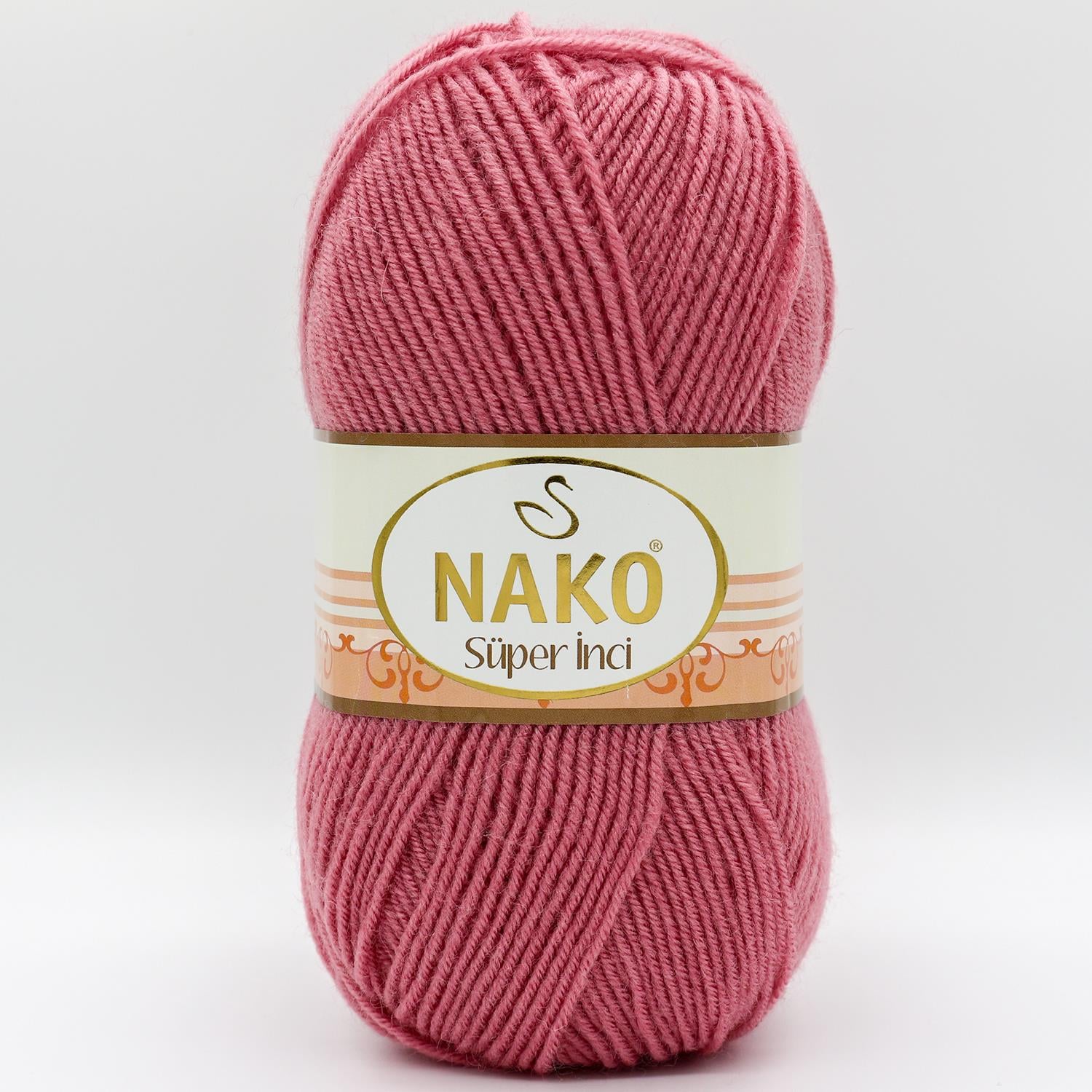 Nako Süper İnci/275 Gül Kurusu/